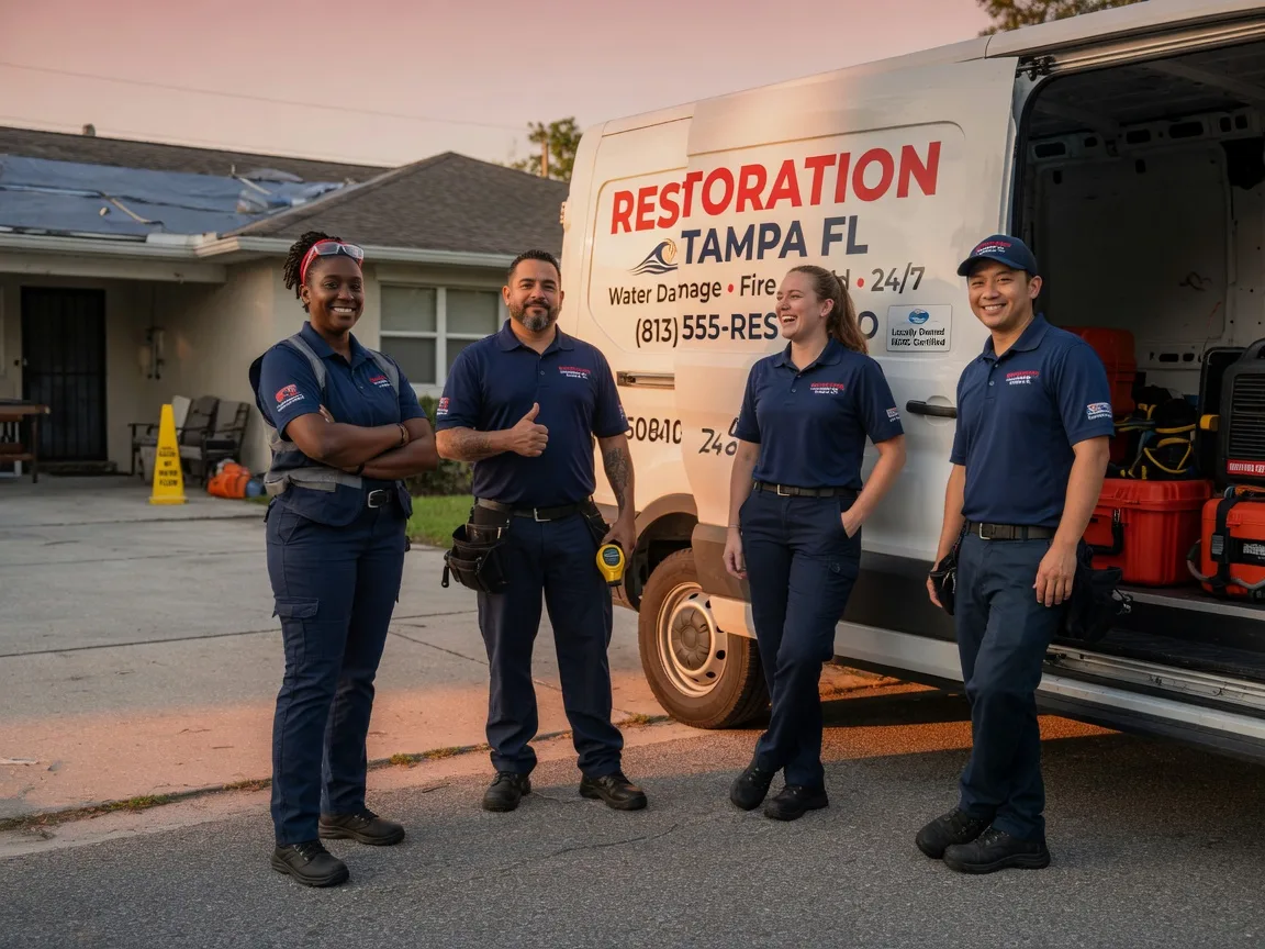 Water Damage Restoration company in Columbus, NC